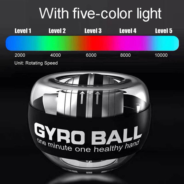 Powerball Wrist Ball with LED indicator variants