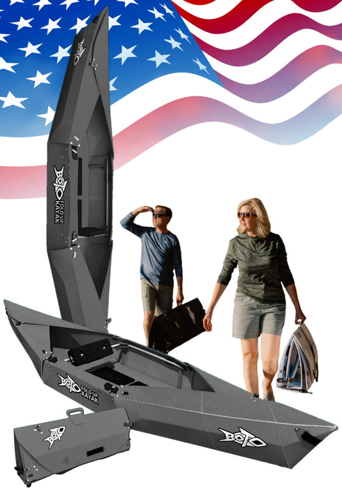 BOTO Foldable Kayak | Origami Kayak | Folding Kayak | Portable Kayak | 2 minute assembly