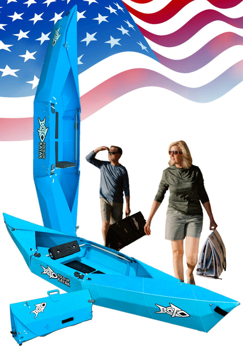 BOTO Foldable Kayak | Origami Kayak | Folding Kayak | Portable Kayak | 2 minute assembly