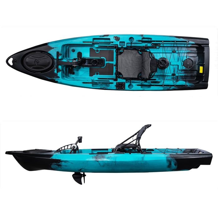 Big Fish 108| | 10.8ft PDL Fishing Kayak| Sit-on-Top | Suitable for All Fishermen | Sea, Lakes or Rivers |390 lbs Maximum Carrying Capacity