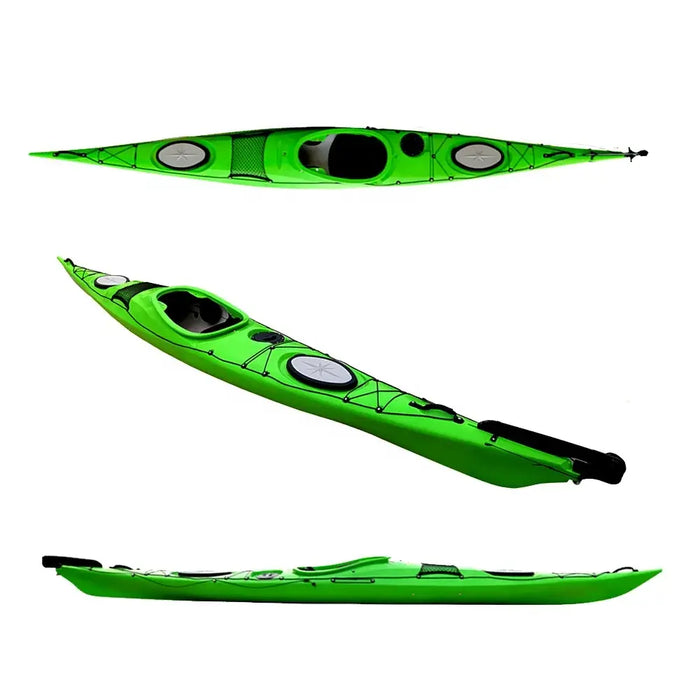 15.7' Sea Kayak | Low Profile | Sit-inside | Fast | Sea and Ocean, Lake, or River |400 lbs Maximum Carrying Capacity